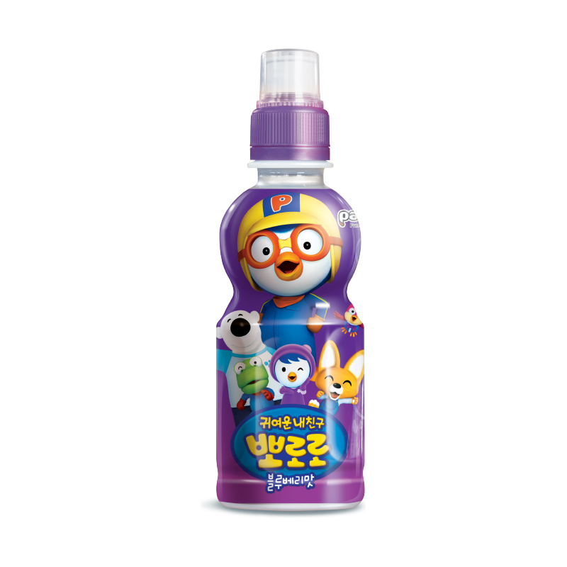 啵乐乐蓝莓味饮料