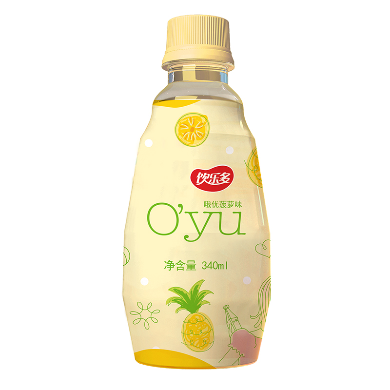 哦优菠萝味饮料