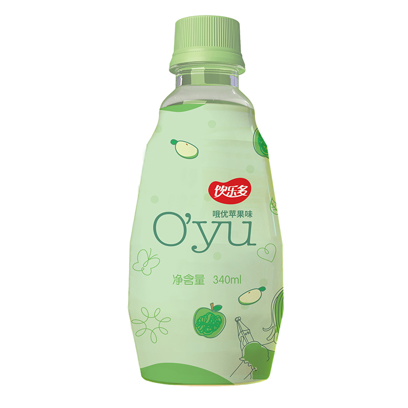 哦优苹果味饮料