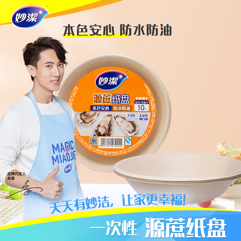 妙洁圆盘16cm*10只